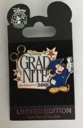 2001 - Mickey Mouse with Diploma Pin-on-Pin