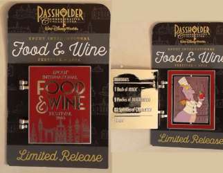 27514 - EPCOT International Food & Wine Festival 2016 - 2016 Epcot International Food & Wine Festival - Tasting Sampler Pin - Walt Disney World alternate image
