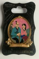 28094 - Father's Day - 2019 - Mulan and Fa Zhou Gold Frame - Walt Disney Imagineering alternate image