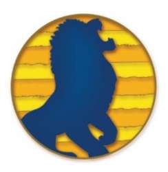 'Lion King (2019 Live Action) - DSSH - The Lion King Live Action - Simba Stained Glass (Surprise) - DSSH'