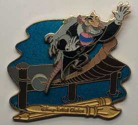 20939 - A Villainous Pin Voyage - Artist Choice #3 Ratigan Up the Rope - Disney Cruise Line alternate image