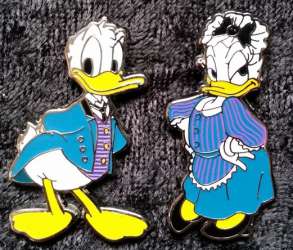 Haunted Mansion - Donald and Daisy Cast Costume Set - Full Set - MLT
