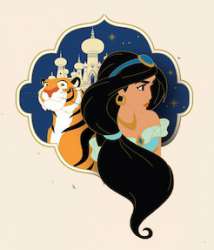 DEC - Aladdin - Jasmine and Rajah - DEC