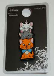 20751 - Hot Topic - Disney - Marie, Berlioz and Toulouse Stack - Loungefly alternate image