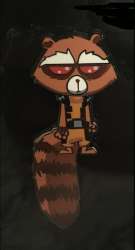 27247 - SDCC 2019 - Marvel Skottie Young - Rocket Racoon - Disney Licensed alternate image