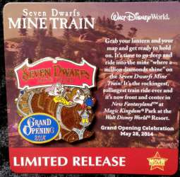 Seven Dwarfs Mine Train Grand Opening - Dopey and Grumpy - DMR