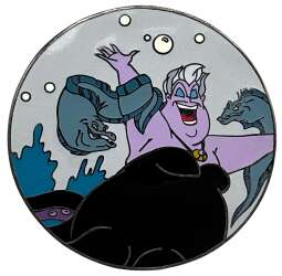 'The Little Mermaid - Ursula, Flotsam, and Jetsam In Circle - DLR'