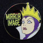 42041 - WDW Cast Lanyard Series I: Character with A Quote - Mirror Image — Evil Queen - Walt Disney World alternate image