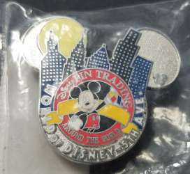 27391 - Pin Trading Around The World Logo Promotion - World of Disney NYC - Disney Licensed alternate image