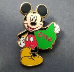 11643 - 12 Months of Magic - Mickey State Pin - Ohio - Disney Store US alternate image