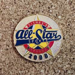 42156 - 2000 Dated Year - WDW Resort Hotels Collection - All-Star Sports Resort Logo 2000 - Walt Disney World alternate image