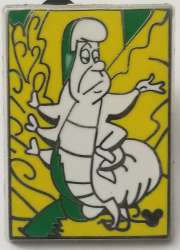 777 - DLR Hidden Mickey Series 2011: Alice in Wonderland Comic Panels - Caterpillar - Disneyland Resort alternate image