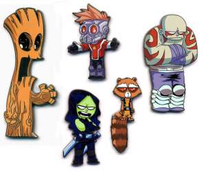 Guardians of the Galaxy Pin Set