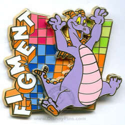 'Figment Rainbow Block - WDW'