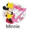 2019 Hidden Mickey - Musicians - Minnie Mouse with Harp - DLR
