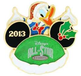 All-Star Resorts - Donald Duck Holiday Ears