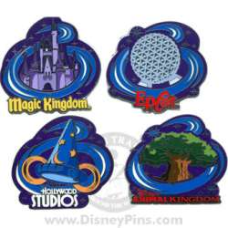 42465 - Four Parks One World - WDW Theme Park Booster Set - Walt Disney World alternate image