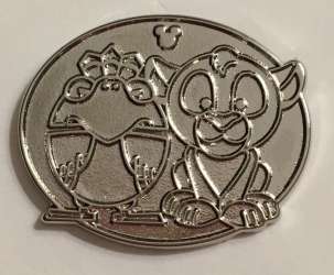 13767 - DLR Hidden Mickey Series 2019 Wave A: Disney Duos - Zazu & Simba CHASER - Disneyland Resort alternate image