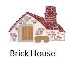 26692 - 2019 Hidden Mickey - Three Little Pigs - Brick House - Disneyland Resort alternate image