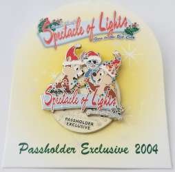 26590 - Osborne Family Spectacle of Dancing Lights - 2004 - Stitch, Chip, and Dale (Annual Passholder Exclusive) - Walt Disney World alternate image