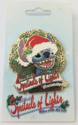 Osborne Family Spectacle of Dancing Lights - 2004 - Stitch in Wreath - WDW