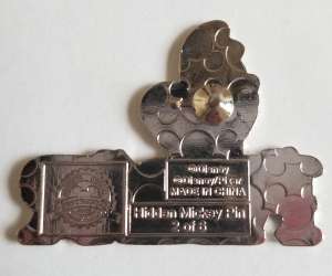 2019 Hidden Mickey - Monster&#039;s University Greek Letters - Randall ROR - DLR