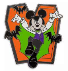 Click to view the Vampire Mickey Mouse Popping out of a Coffin details