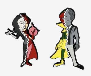 42832 - WandaVision - Cartoon Split Reality - Disney Licensed alternate image