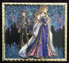Disney Designer Collection Midnight Masquerade - D23 Expo 2019: Couples Boxed Set — Aurora &amp; Phillip Frame ONLY - MLT