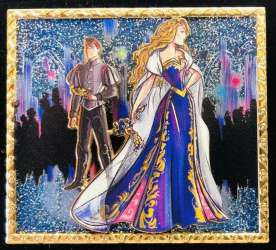 Disney Designer Collection Midnight Masquerade - D23 Expo 2019: Couples Boxed Set — Aurora &amp; Phillip Frame ONLY - MLT