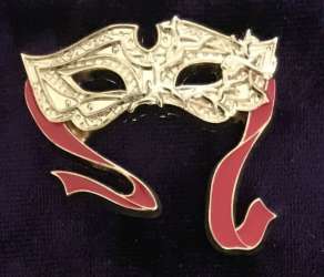 26928 - Disney Designer Collection Midnight Masquerade - D23 Expo 2019: Couples Boxed Set — Phillip's Thorn Mask ONLY alternate image