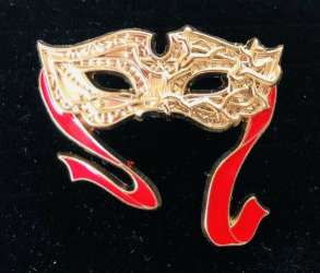 26928 - Disney Designer Collection Midnight Masquerade - D23 Expo 2019: Couples Boxed Set — Phillip's Thorn Mask ONLY alternate image