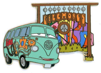 'Radiator Springs Building Series - Fillmore in front of his Organic Fuel Shop - DSUS'