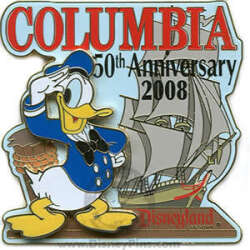 'Attraction Anniversaries - Columbia's 50th Anniversary - Donald Duck - DLR'