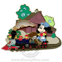 'Featured Artist Series 2007 - Alex Maher - Mickey&#039;s Fair Weather Route - Jumbo - DLR'