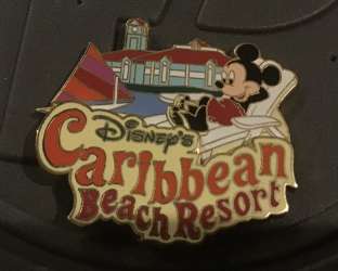 Disney&#039;s Caribbean Beach Resort - Mickey Mouse in a Beach Chair - WDW