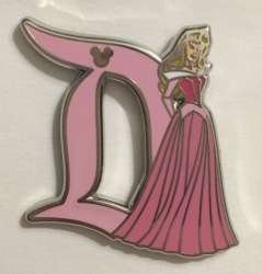 2019 Hidden Mickey - Disneyland D Characters - Aurora - DLR
