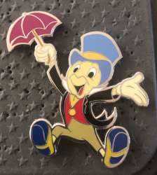'Jiminy Cricket Holding Umbrella - DLP'