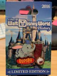 43427 - Piece of Walt Disney World History 2016 - Dumbo The Flying Elephant - 2016 - Walt Disney World alternate image