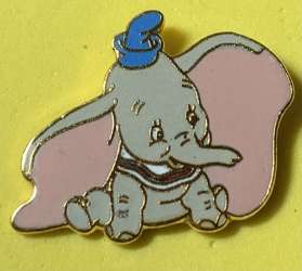 43466 - Dumbo - Sitting Dumbo with Blue Hat alternate image