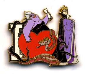 Villains - Ursula, Kaa & the Evil Queen