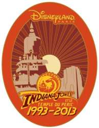 43482 - Indiana Jones Et Le Temple Du Peril - 20th Anniversary (1993-2013) - Disneyland Resort Paris alternate image