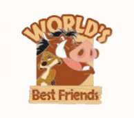 27881 - World's Best Friends - Timon and Pumbaa - Disneyland Resort Paris alternate image