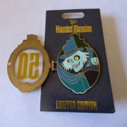27962 - The Haunted Mansion 50th Anniversary - Hinged Plaques - Hatbox Ghost alternate image