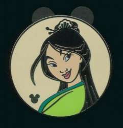 2019 Hidden Mickey - Princesses - Mulan - WDW