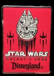 Disneyland Star Wars Galaxy's Edge Smuggler's Run Red