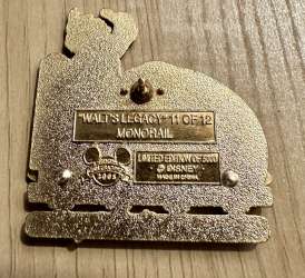 43651 - Walt's Legacy Collection - Walt Disney, Ludwig Von Drake - Monorail - Walt Disney World alternate image