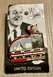 43651 - Walt's Legacy Collection - Walt Disney, Ludwig Von Drake - Monorail - Walt Disney World alternate image
