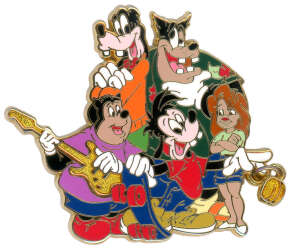 Goofy, Pete, Roxanne, Max and PJ