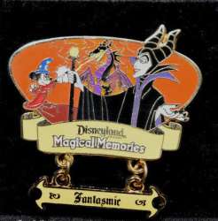 Magical Memories - Fantasmic - Maleficent and Sorcerer Mickey - DLR